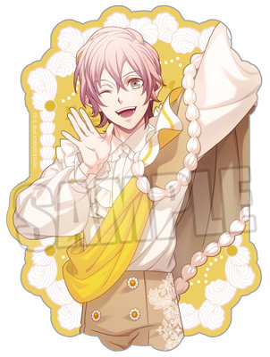 うたの☆プリンスさまっ♪ ステッカー Cafe PARADISE STAR Pancake Ver.「帝 ナギ」