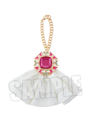 【調整分】うたの☆プリンスさまっ♪ ALL STAR STAGE -MUSIC UNIVERSE- ジャボ風バッグチャーム「来栖 翔」