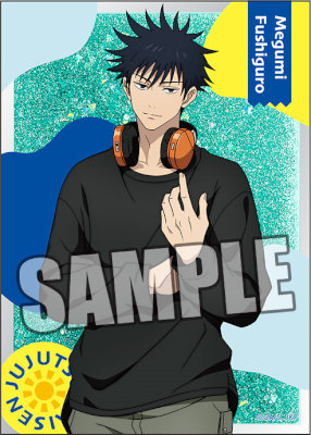 呪術廻戦 オイルインラメアクリルブロック「伏黒 恵」Holiday Ver.