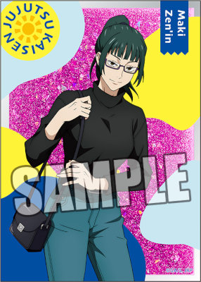 呪術廻戦 オイルインラメアクリルブロック「禪院 真希」Holiday Ver.