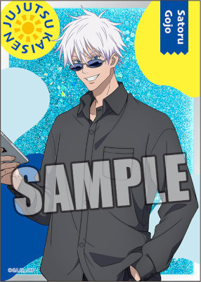 呪術廻戦 オイルインラメアクリルブロック「五条 悟」Holiday Ver.