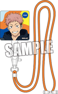 呪術廻戦 ショルダーストラップ付きフォンタブ「虎杖 悠仁」Holiday Ver.