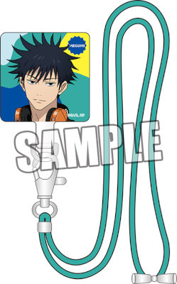 呪術廻戦 ショルダーストラップ付きフォンタブ「伏黒 恵」Holiday Ver.