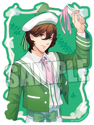 うたの☆プリンスさまっ♪ ステッカー Cafe PARADISE STAR Jelly Ver.「寿 嶺二」