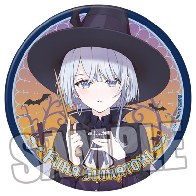 うたの☆プリンセスさまっ♪BACK to the IDOL 缶バッジ「白鳥風香」Halloween Festival Ver.