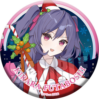 うたの☆プリンセスさまっ♪BACK to the IDOL 缶バッジ「双星きらら」Silent White Christmas Ver.