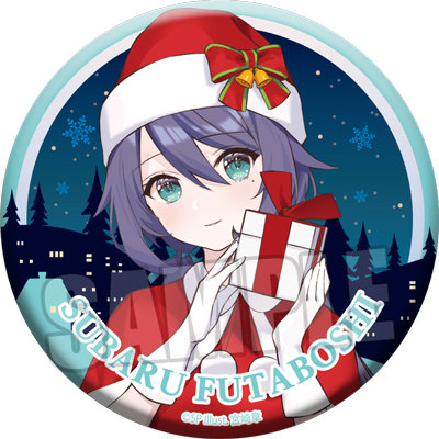 うたの☆プリンセスさまっ♪BACK to the IDOL 缶バッジ「双星すばる」Silent White Christmas Ver.