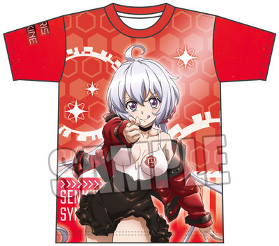 戦姫絶唱シンフォギア　フルグラフィックTシャツ「雪音 クリス」