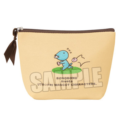 ぼのぼの meets うたの☆プリンスさまっ♪ マスコットキャラクターズ ポーチ「ぼのぼの＆おんぷくん」