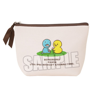 ぼのぼの meets うたの☆プリンスさまっ♪ マスコットキャラクターズ ポーチ「ぼのぼの＆ピヨちゃん」
