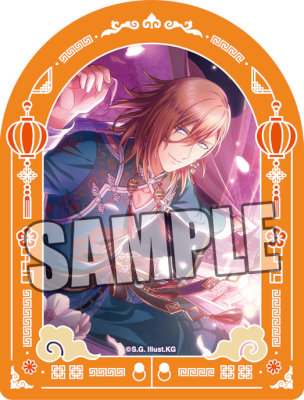 うたの☆プリンスさまっ♪ Shining Live サテンステッカー 花の雫に月は潤う アナザーショットVer.「神宮寺レン」