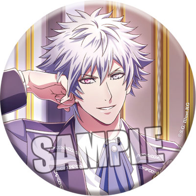 うたの☆プリンスさまっ♪ Shining Live 缶バッジ Yes, Your Highness アナザーショットVer.「黒崎蘭丸」