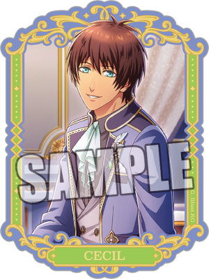 うたの☆プリンスさまっ♪ Shining Live サテンステッカー Yes, Your Highness アナザーショットVer.「愛島セシル」