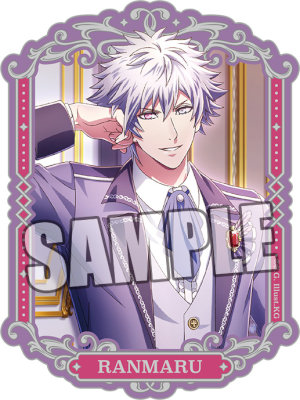 うたの☆プリンスさまっ♪ Shining Live サテンステッカー Yes, Your Highness アナザーショットVer.「黒崎蘭丸」