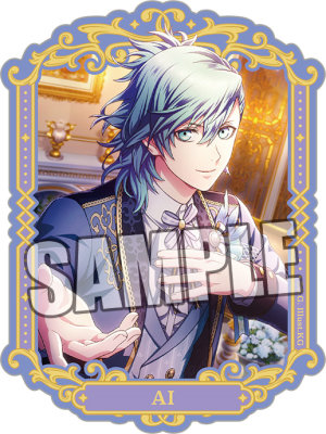 うたの☆プリンスさまっ♪ Shining Live サテンステッカー Yes, Your Highness アナザーショットVer.「美風 藍」