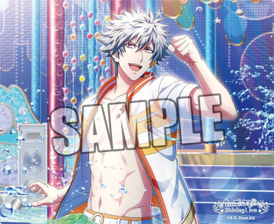 うたの☆プリンスさまっ♪ Shining Live ミニアクリルプレート はじけて☆Summer Reflection アナザーショットVer.「黒崎蘭丸」