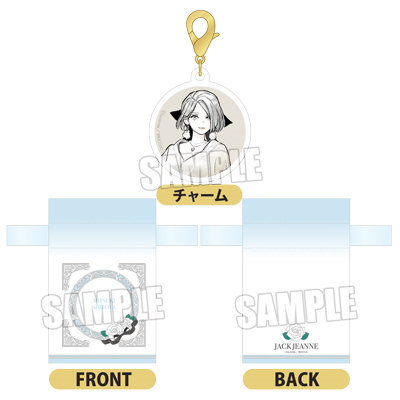 ジャックジャンヌ アクリルチャーム付き巾着「白田美ツ騎」3rd Anniversary Ver.
