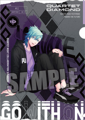 うたの☆プリンスさまっ♪ ホロクリアファイル GO WITH Ver.「美風 藍」