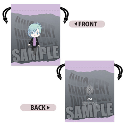 うたの☆プリンスさまっ♪ フルカラー巾着 GO WITH ちびキャラVer.「美風 藍」