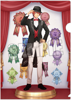 うたの☆プリンスさまっ♪ ホロクリアファイル Ceremony Rosettes Ver.「一十木音也」