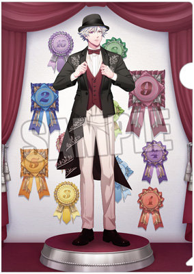 うたの☆プリンスさまっ♪ ホロクリアファイル Ceremony Rosettes Ver.「黒崎蘭丸」