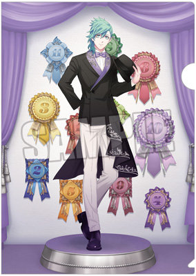 うたの☆プリンスさまっ♪ ホロクリアファイル Ceremony Rosettes Ver.「美風 藍」