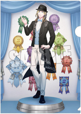 うたの☆プリンスさまっ♪ ホロクリアファイル Ceremony Rosettes Ver.「カミュ」