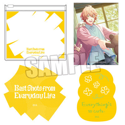 うたの☆プリンスさまっ♪ クリアポーチ付きステッカーセット Best Shots from Everyday Life Ver.「四ノ宮那月」