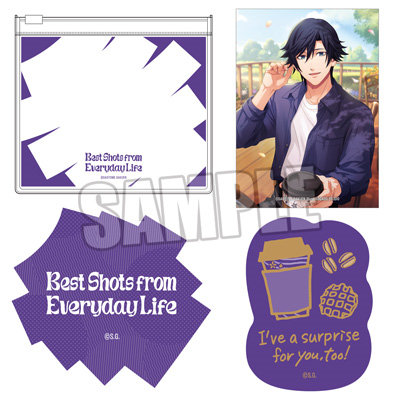 うたの☆プリンスさまっ♪ クリアポーチ付きステッカーセット Best Shots from Everyday Life Ver.「一ノ瀬トキヤ」