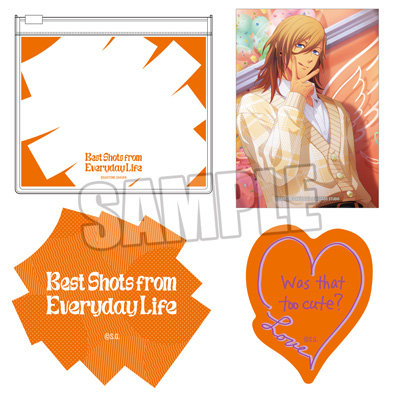 うたの☆プリンスさまっ♪ クリアポーチ付きステッカーセット Best Shots from Everyday Life Ver.「神宮寺レン」
