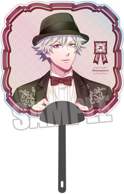 うたの☆プリンスさまっ♪ ホロクリアうちわ Ceremony Rosettes Ver.「黒崎蘭丸」