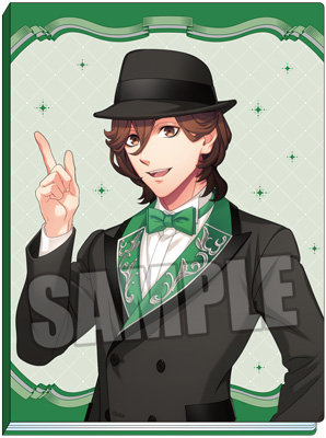 うたの☆プリンスさまっ♪ カスタマイズビジュアルカードコレクションフォルダ Ceremony Rosettes Ver.「寿 嶺二」