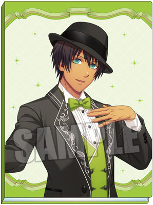 うたの☆プリンスさまっ♪ カスタマイズビジュアルカードコレクションフォルダ Ceremony Rosettes Ver.「愛島セシル」