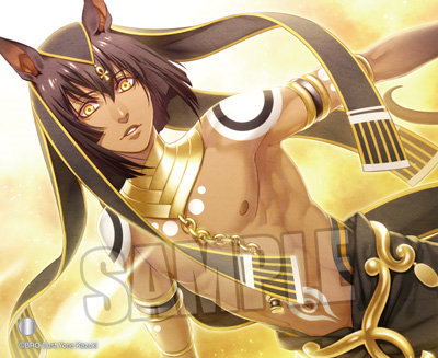 神々の悪戯 ミニアクリルプレート 神化Ver.「アヌビス・マアト」