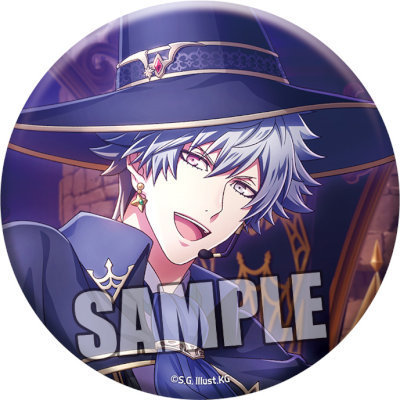 うたの☆プリンスさまっ♪ Shining Live 缶バッジ Eternal Halloween Spooktacular アナザーショットVer.「黒崎蘭丸」