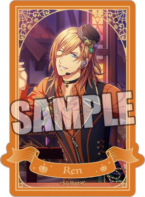 うたの☆プリンスさまっ♪ Shining Live サテンステッカー Eternal Halloween Spooktacular アナザーショットVer.「神宮寺レン」