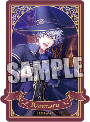 うたの☆プリンスさまっ♪ Shining Live サテンステッカー Eternal Halloween Spooktacular アナザーショットVer.「黒崎蘭丸」