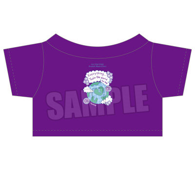 うたの☆プリンスさまっ♪ ALL STAR STAGE -Dramatic Magical Story- ぬいぐるみ用アイドルTシャツ「Everything...You're the world to me」