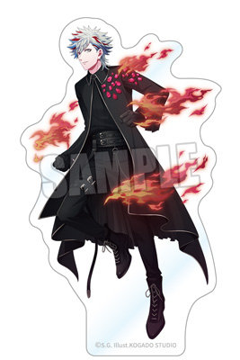 うたの☆プリンスさまっ♪ クリアステッカー Shining Oracle Ver.「黒崎蘭丸」