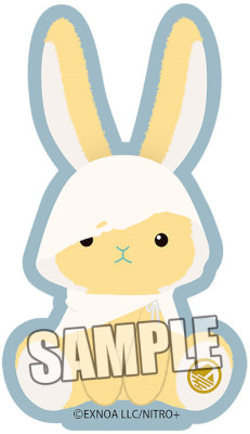 ラビットコレクション 刺繍ワッペンシール 刀剣乱舞ONLINE「山姥切国広」