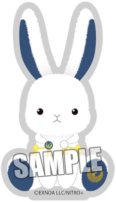 ラビットコレクション 刺繍ワッペンシール 刀剣乱舞ONLINE「鶴丸国永」