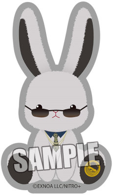 ラビットコレクション 刺繍ワッペンシール 刀剣乱舞ONLINE「山鳥毛」