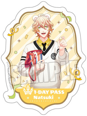 うたの☆プリンスさまっ♪ ミニサテンステッカー Fun Day Date Ver.「四ノ宮那月」[BGS2025]