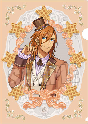 うたの☆プリンスさまっ♪ マットクリアファイル Crown Creamy Land ～Dessert Plate～ Ver.「神宮寺レン」[本館]