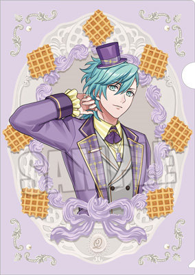 うたの☆プリンスさまっ♪ マットクリアファイル Crown Creamy Land ～Dessert Plate～ Ver.「美風 藍」[本館]