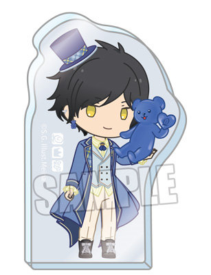 うたの☆プリンスさまっ♪ アクリルマスコット Crown Creamy Land ～Dessert Plate～ ちびキャラVer.「皇 綺羅」[本館]