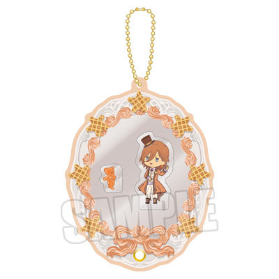 うたの☆プリンスさまっ♪ カスタマイズアクリルチャーム Crown Creamy Land ～Dessert Plate～ ちびキャラVer.「神宮寺レン」[本館]
