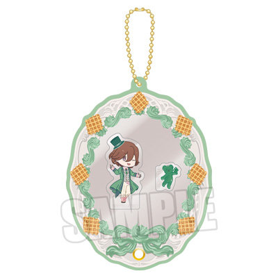 うたの☆プリンスさまっ♪ カスタマイズアクリルチャーム Crown Creamy Land ～Dessert Plate～ ちびキャラVer.「寿 嶺二」[本館]