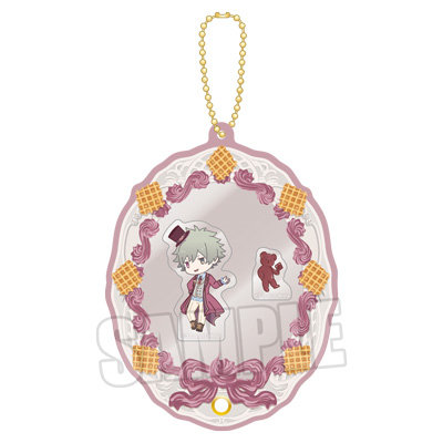 うたの☆プリンスさまっ♪ カスタマイズアクリルチャーム Crown Creamy Land ～Dessert Plate～ ちびキャラVer.「黒崎蘭丸」[本館]