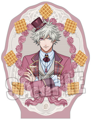 うたの☆プリンスさまっ♪ ダイカットメモ帳 Crown Creamy Land ～Dessert Plate～ Ver.「黒崎蘭丸」[本館]